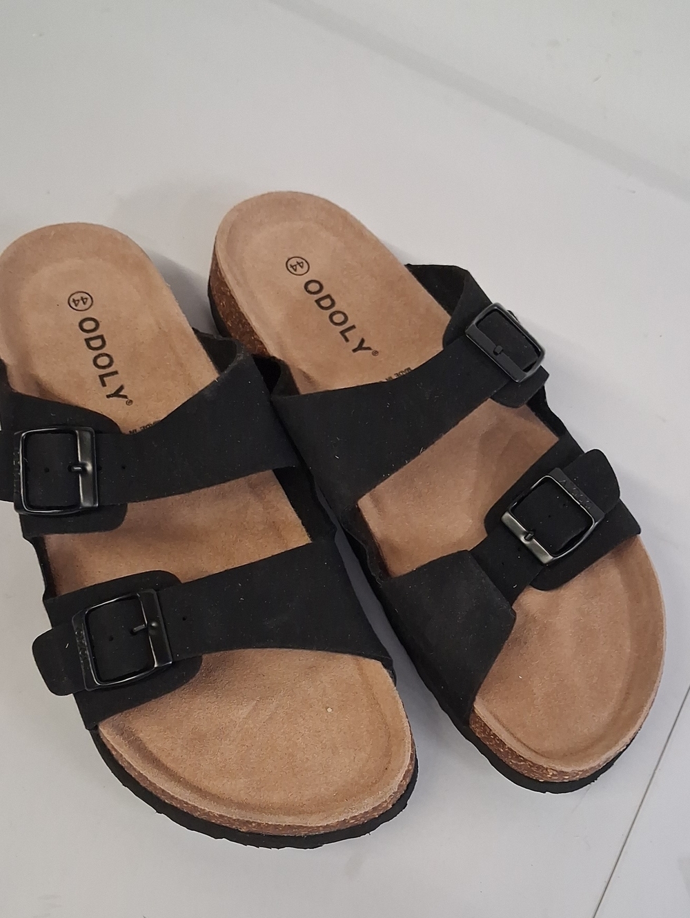 NWOT Mens Odoly Cork Footbed Slide Sandles